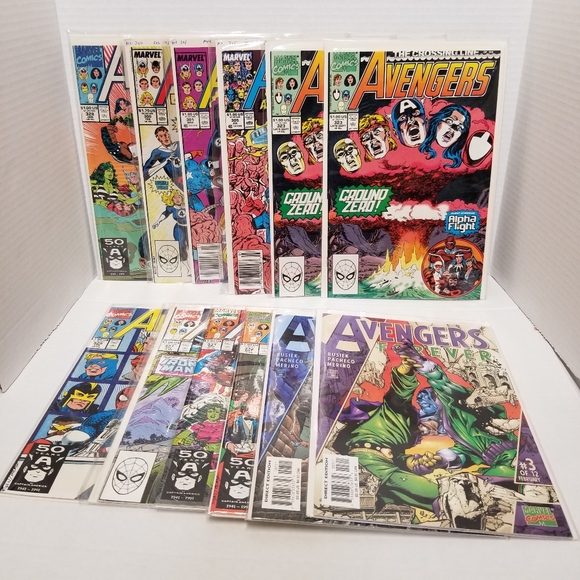 Huge lot 37 Marvel Copper Age Avengers Comic Books - Picture 7 of 16